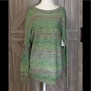 NWT BP striped multi color sweater